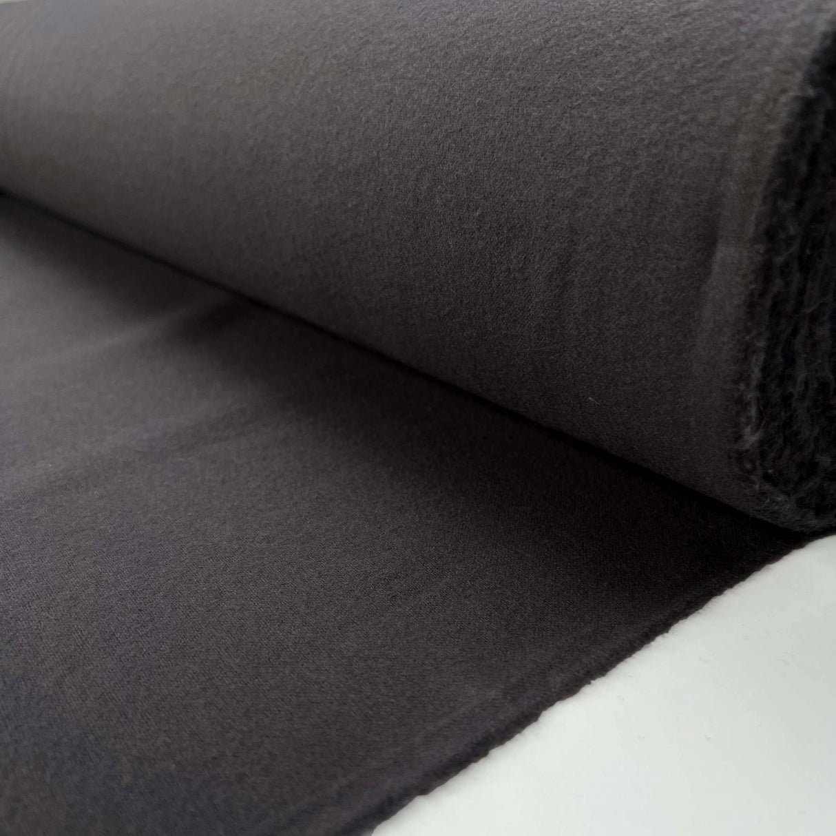Winceyette Plain - Dark Grey