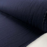 Winceyette Plain - Navy