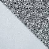 Pocket Panther Haze Animal Print Knitted Cotton Jersey 200gsm Dress Fabric Fold