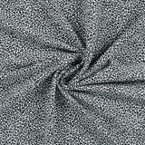 Pocket Panther Haze Animal Print Knitted Cotton Jersey 200gsm Dress Fabric Swirl