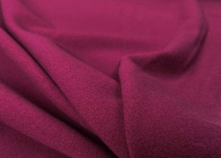 Poison Berry Wool Polyester Brushed Pink Coat Fabric CU