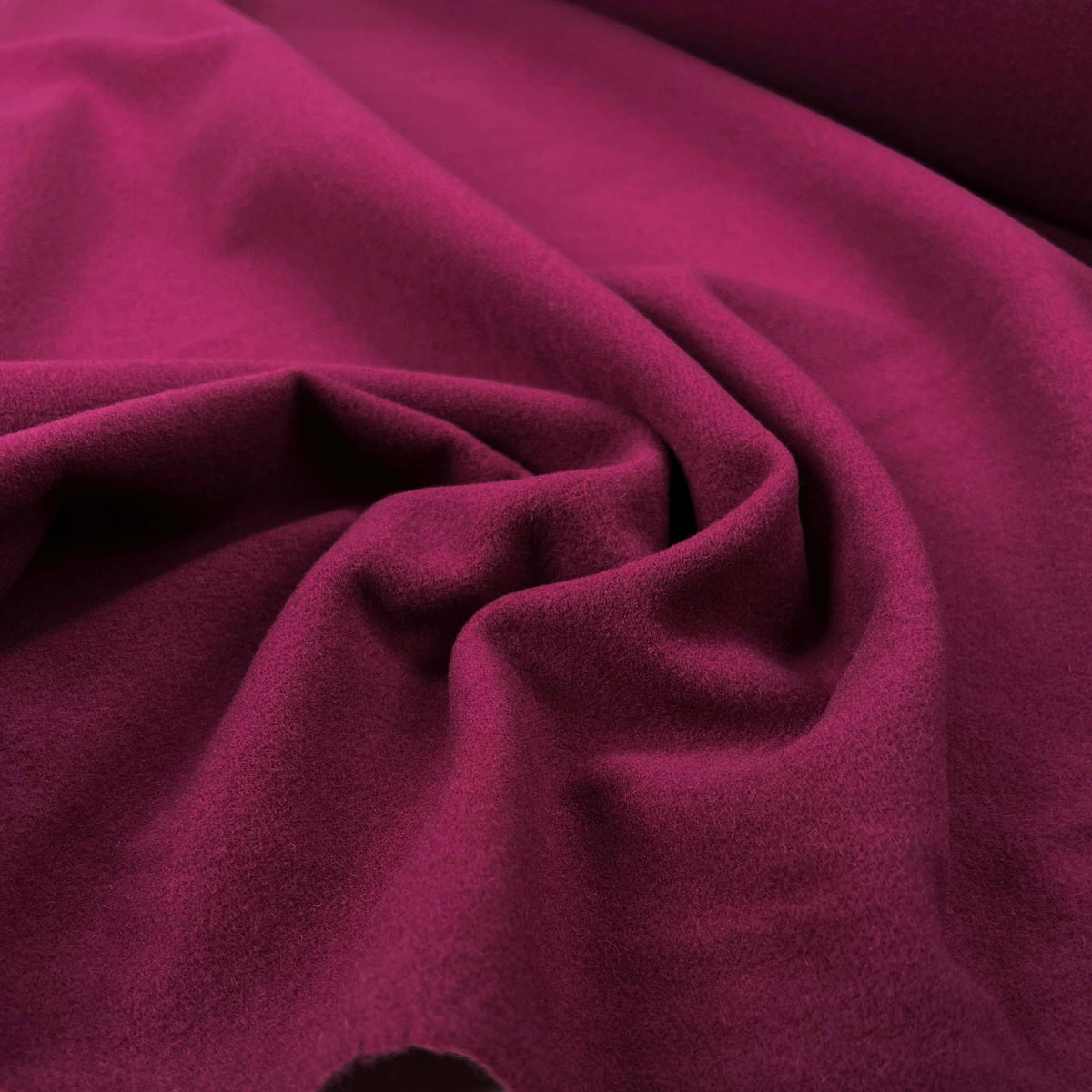 Poison Berry Wool Polyester Brushed Pink Coat Fabric CU