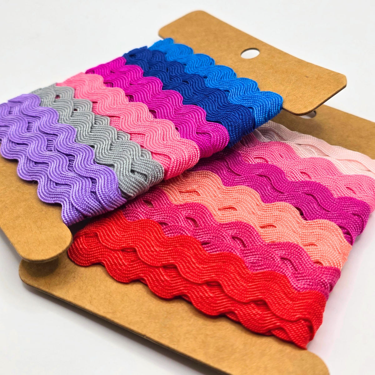 Salmon Coloured Ric Rac Polyester Ric Rac Trim Edging | Ric Rac Bundles - 2 variations ...