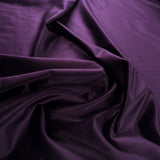 Ponto Velvet Purple Cotton_Italian Deadstock Ex Designer Suiting Fabric CU