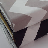 Riley Black - Mega Chevron - Black and White