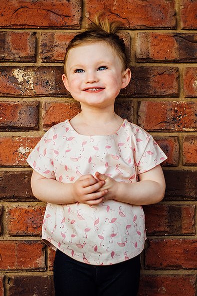 Sew to Grow - Mini Bondi Top Sewing Pattern (10 months - Children's Size 10/12 years)