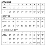 Tessuti - Alba Pants Sewing Pattern (UK 6-22)