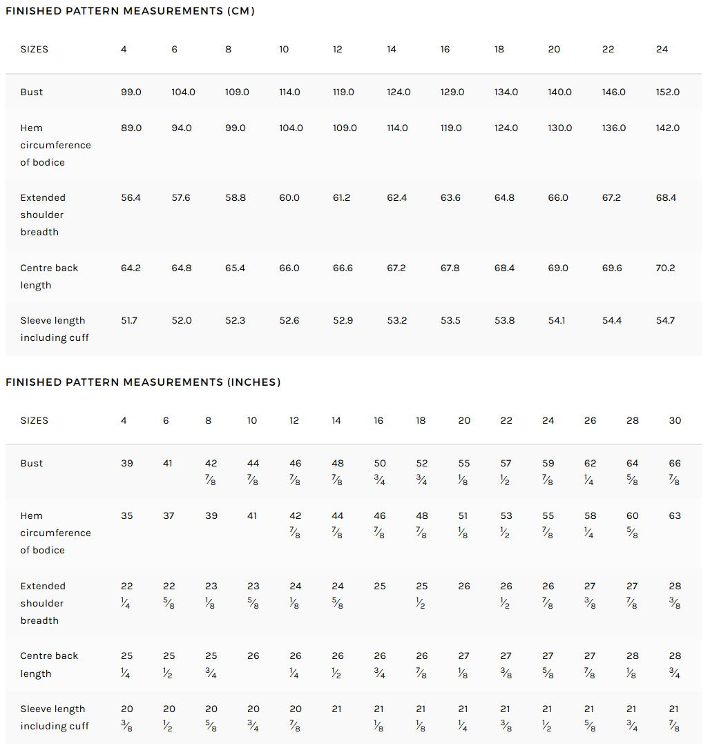 Style Arc - Bert Knit Top Sewing Pattern (UK 18-30)