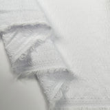 Seersucker Shirting - White