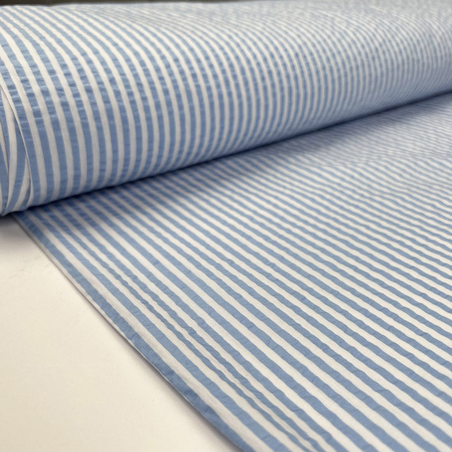 Seersucker - Sky Stripe