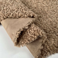 Sheepskin Heavy Boucle - Camel (Batch 2)
