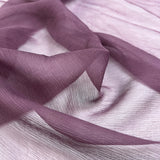 Sheer Dress Fabric For The Finer Things - Silk Chiffon - Plum CU2