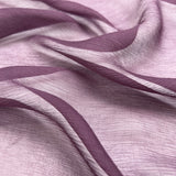 Sheer Dress Fabric For The Finer Things - Silk Chiffon - Plum CU
