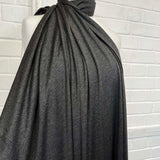 Silk Jersey Grey Marl Viscose Plain Dress Fabric Mannequin