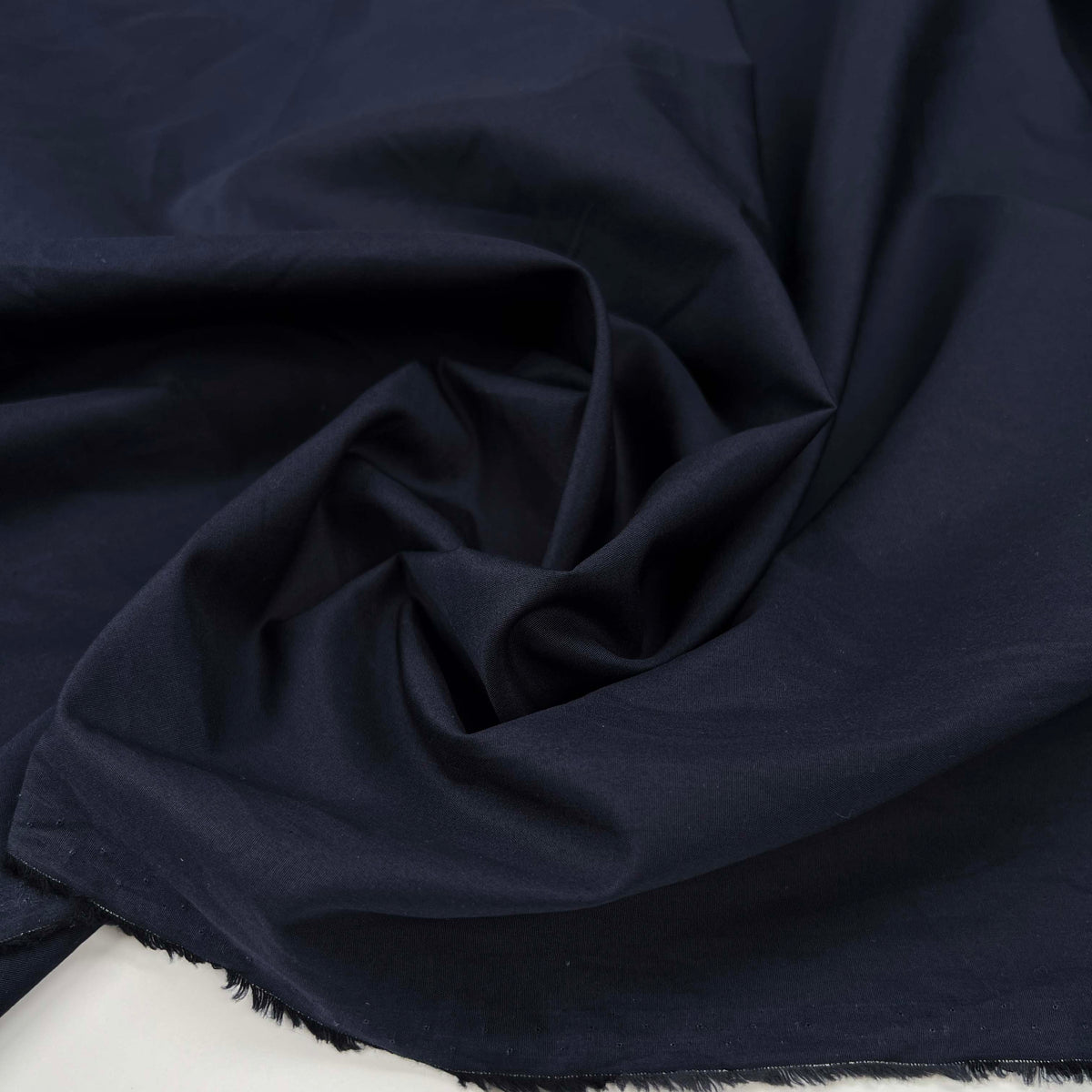 Simply Navy Cotton Shirting Fabric CU
