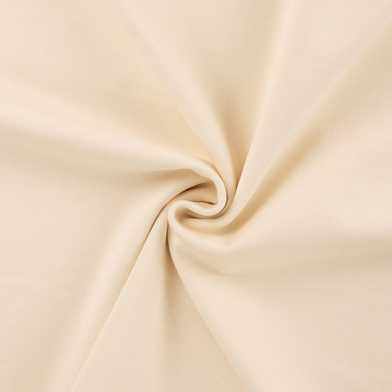 Smart Move Ecru Punta Twill Knitted Viscose 350gsm Dress Fabric Swirl