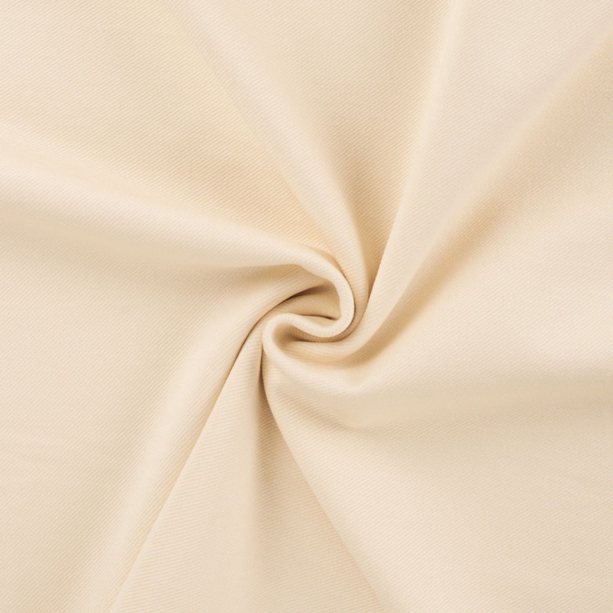Smart Move Ecru Punta Twill Knitted Viscose 350gsm Dress Fabric Swirl