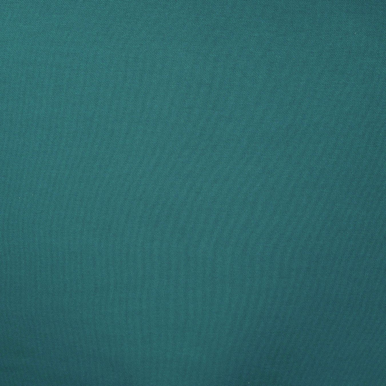 Smart Move Petrol Punta Twill Knitted Viscose 350gsm Dress Fabric Flat