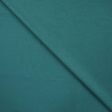 Smart Move Petrol Punta Twill Knitted Viscose 350gsm Dress Fabric Fold