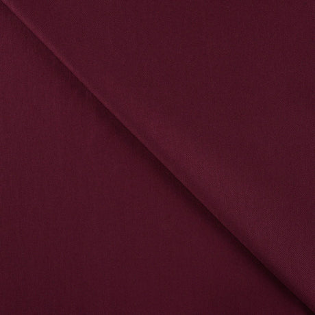 Smart Move Wine Punta Twill Knitted Viscose 350gsm Dress Fabric Fold