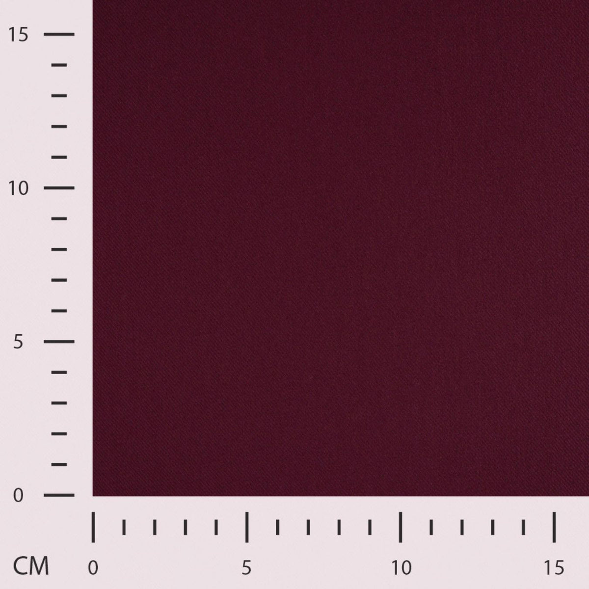Smart Move Wine Punta Twill Knitted Viscose 350gsm Dress Fabric Ruler