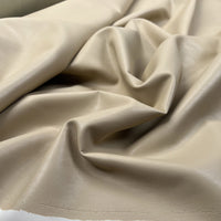 Soft Backed Faux Leather - Beige