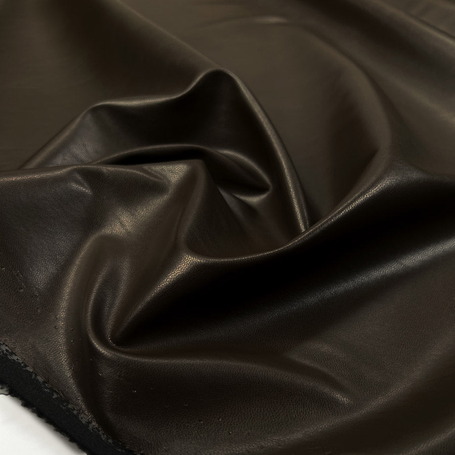 Soft Backed Faux Leather - Chocolate