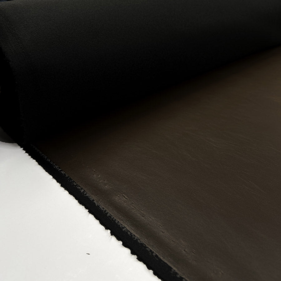 Soft Backed Faux Leather - Chocolate