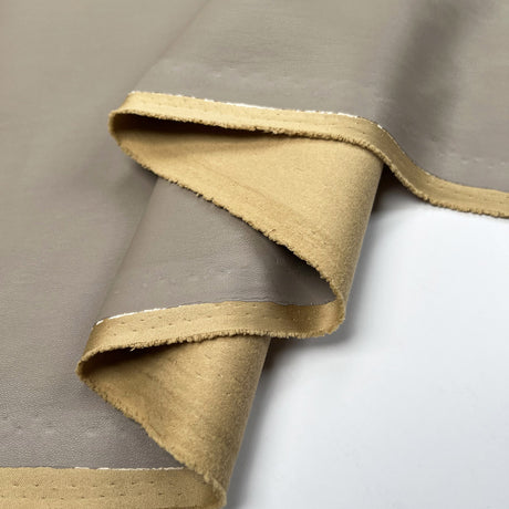 Soft Backed Faux Leather - Taupe