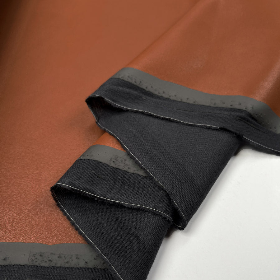 Soft Backed Faux Leather - Terracotta