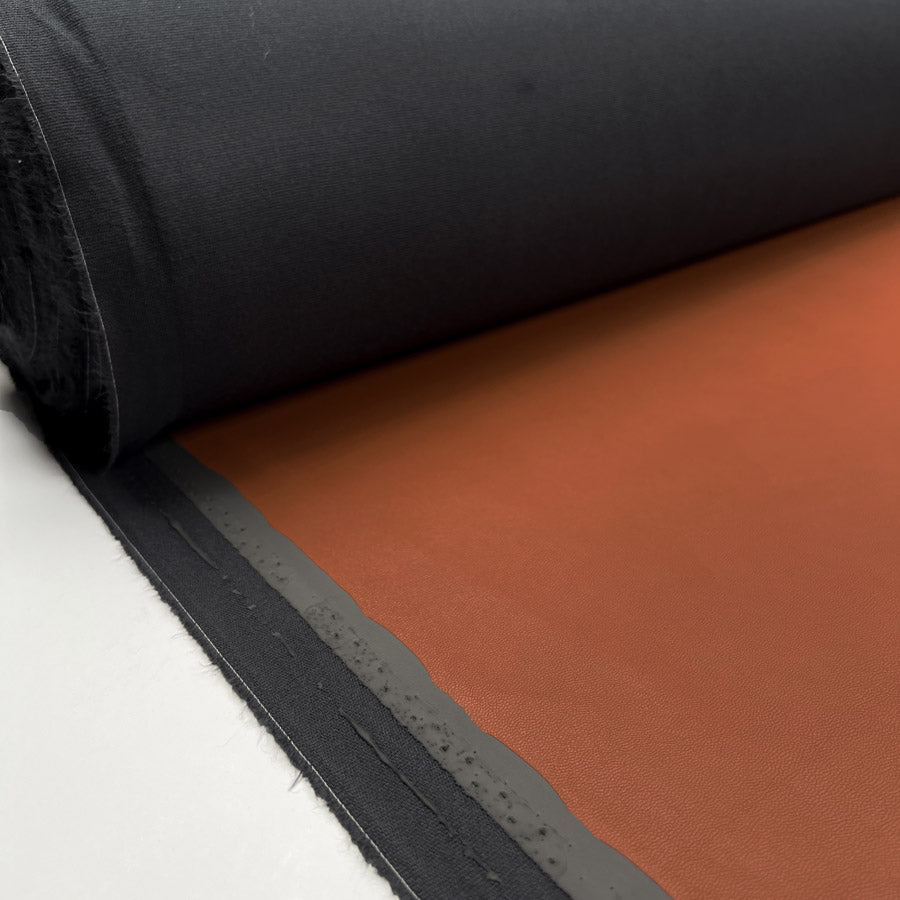 Soft Backed Faux Leather - Terracotta