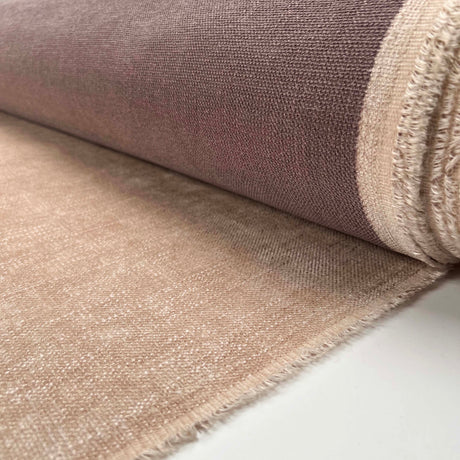 Soft Chenille Furnishing Blush Poly Fire Retardant Fabric Roll