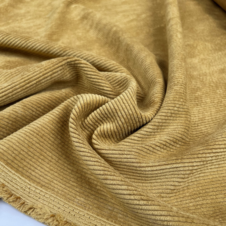 Remnant - Soft Washed Corduroy - Camel (1m)