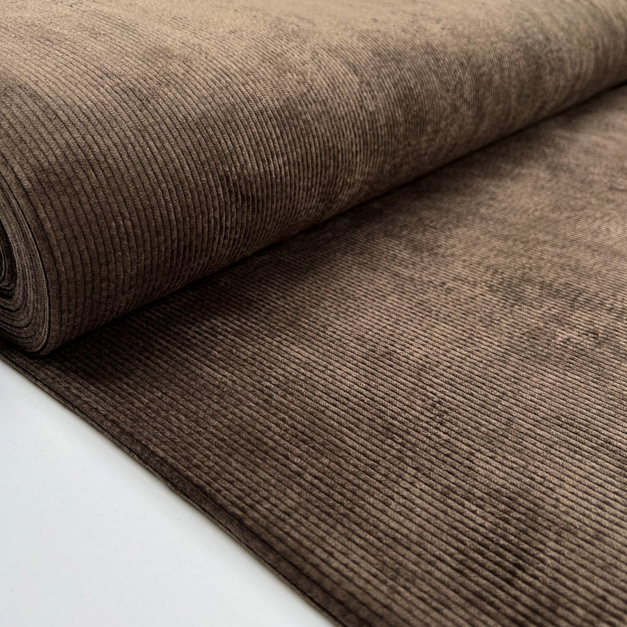 Soft Washed Corduroy - Dark Brown