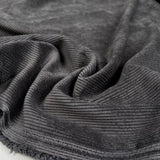 Soft Washed Corduroy - Slate Grey