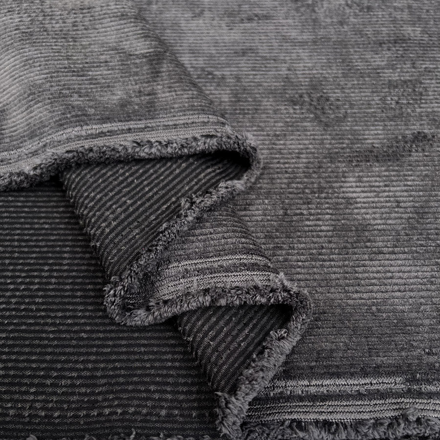 Soft Washed Corduroy - Slate Grey