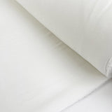 Soft White Viscose Jersey Plain Knitted Stretch Fabric Roll