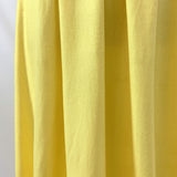 Spongle Yellow Viscose Lycra Knitted Jersey Fabric Drape