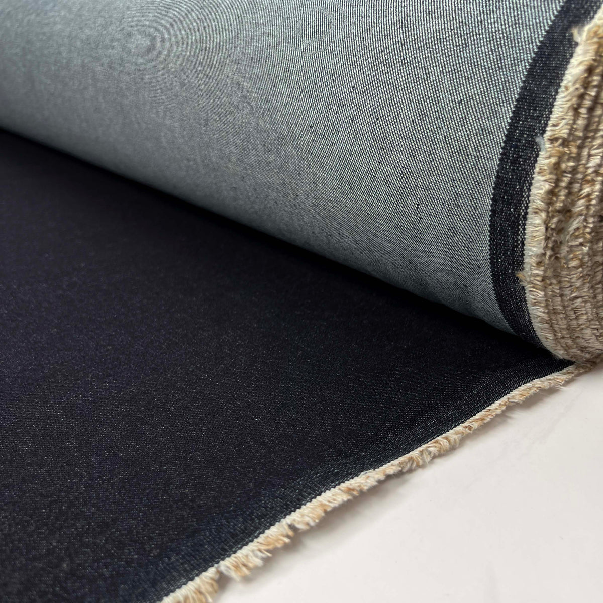 Standalone Special Cotton Lycra Stretch Woven Ex Designer Denim Jean Trouser Fabric roll