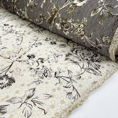 Sterling Brocade - Golden Taupe