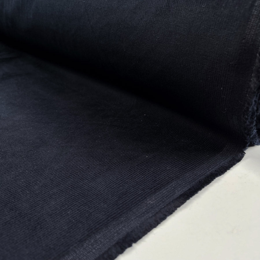 Stretch 21 Wale Needlecord - Navy