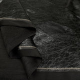Stretch Faux Leather - Black