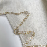 Stripeway Linen Mix - Mustard