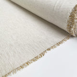 Stripeway Linen Mix - Mustard