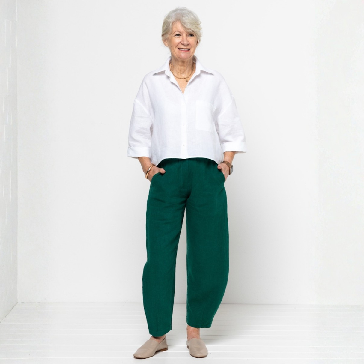 Style Arc - Barry Woven Pant Pattern (UK 4-16)