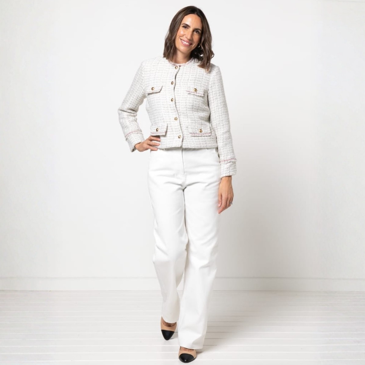 Style Arc - Delphine Woven Jacket Pattern (UK 4-16)