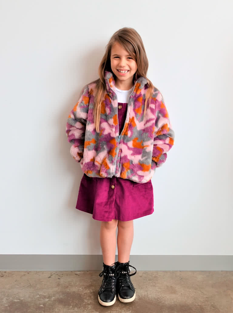 Style Arc - Children's Teddy Jacket Pattern (Size 1-8)
