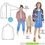 Style Arc - Children's Teddy Jacket Pattern (Size 1-8)
