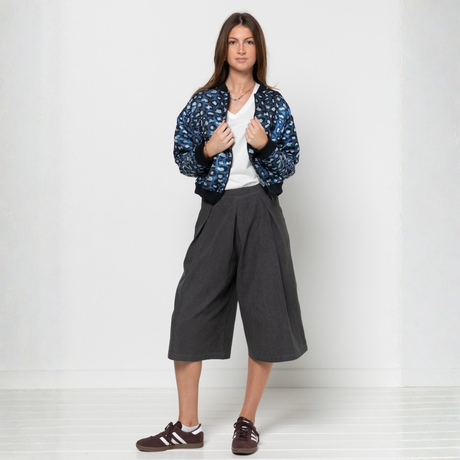 Style Arc - Erin Woven Culotte Sewing Pattern (UK 4-16)