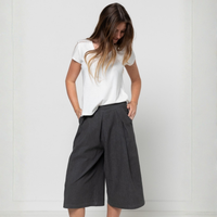 Style Arc - Erin Woven Culotte Sewing Pattern (UK 4-16)